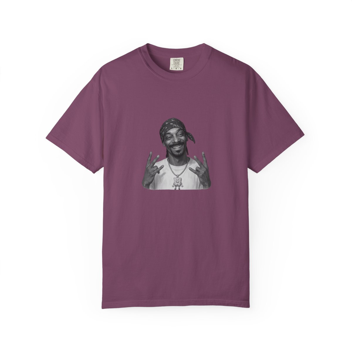 Snoop Dogg Rap Legend Bold Graphic T-Shirt - alternate angle 5, merchandise