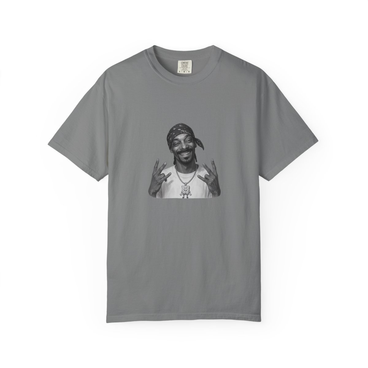 Snoop Dogg Rap Legend Bold Graphic T-Shirt - alternate angle 5, merchandise