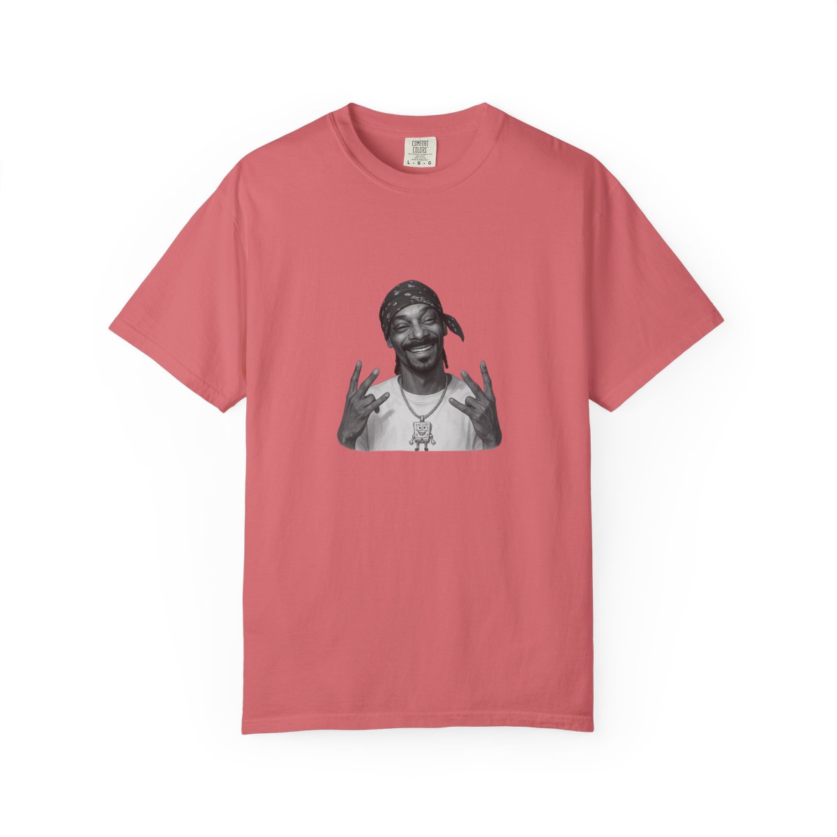 Snoop Dogg Rap Legend Bold Graphic T-Shirt - alternate angle 3, merchandise