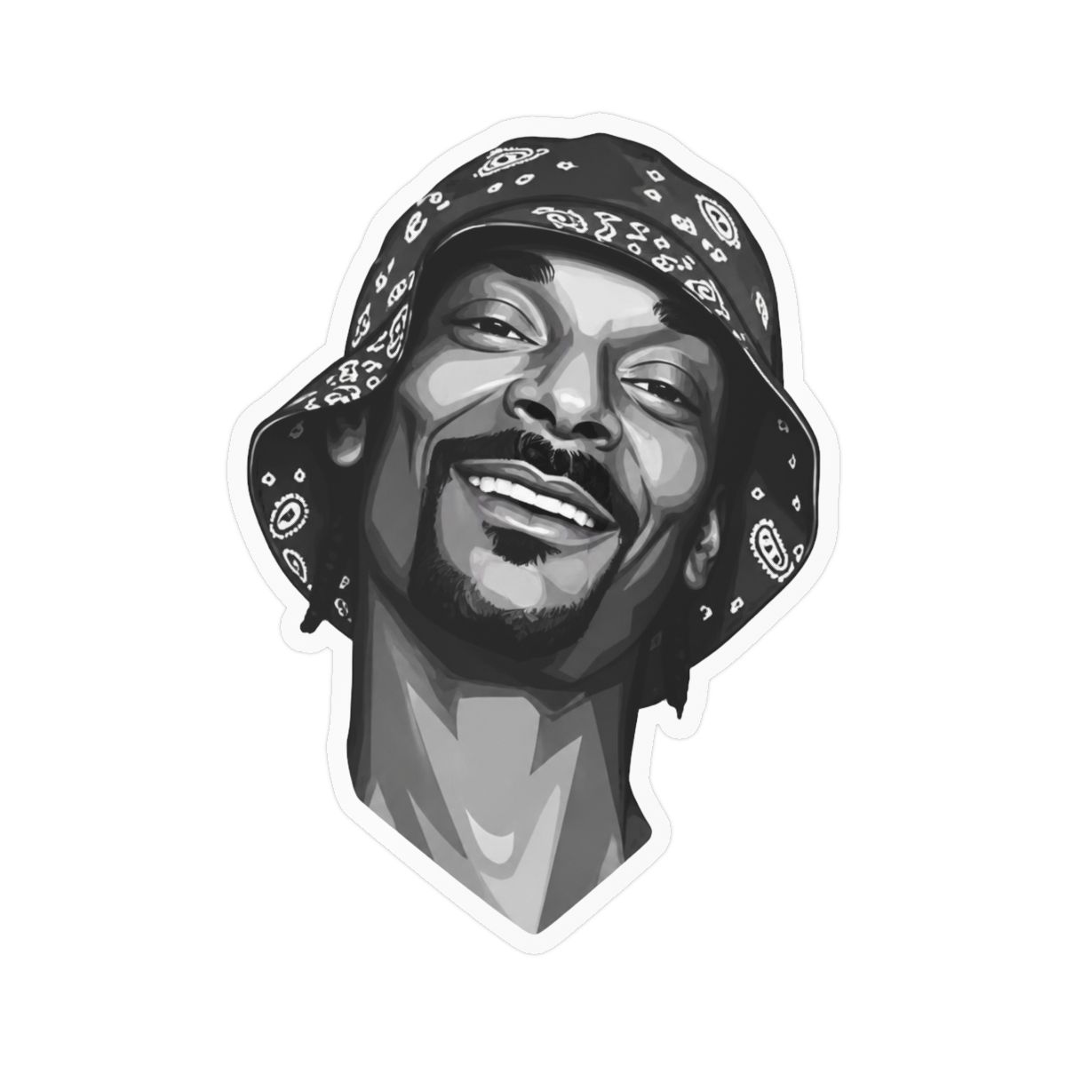 Snoop Dogg Sticker | Iconic Rap Legend Vinyl Decal - alternate angle 3, merchandise