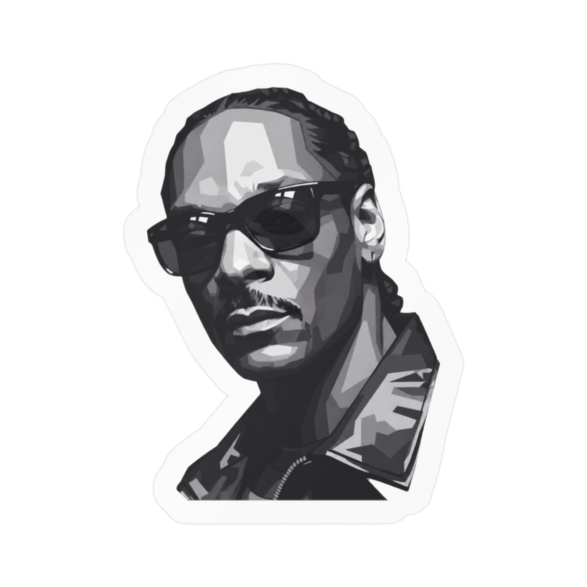 Snoop Dogg Rap Legend Sticker | Bold Vinyl Decal - Official Stickers merchandise