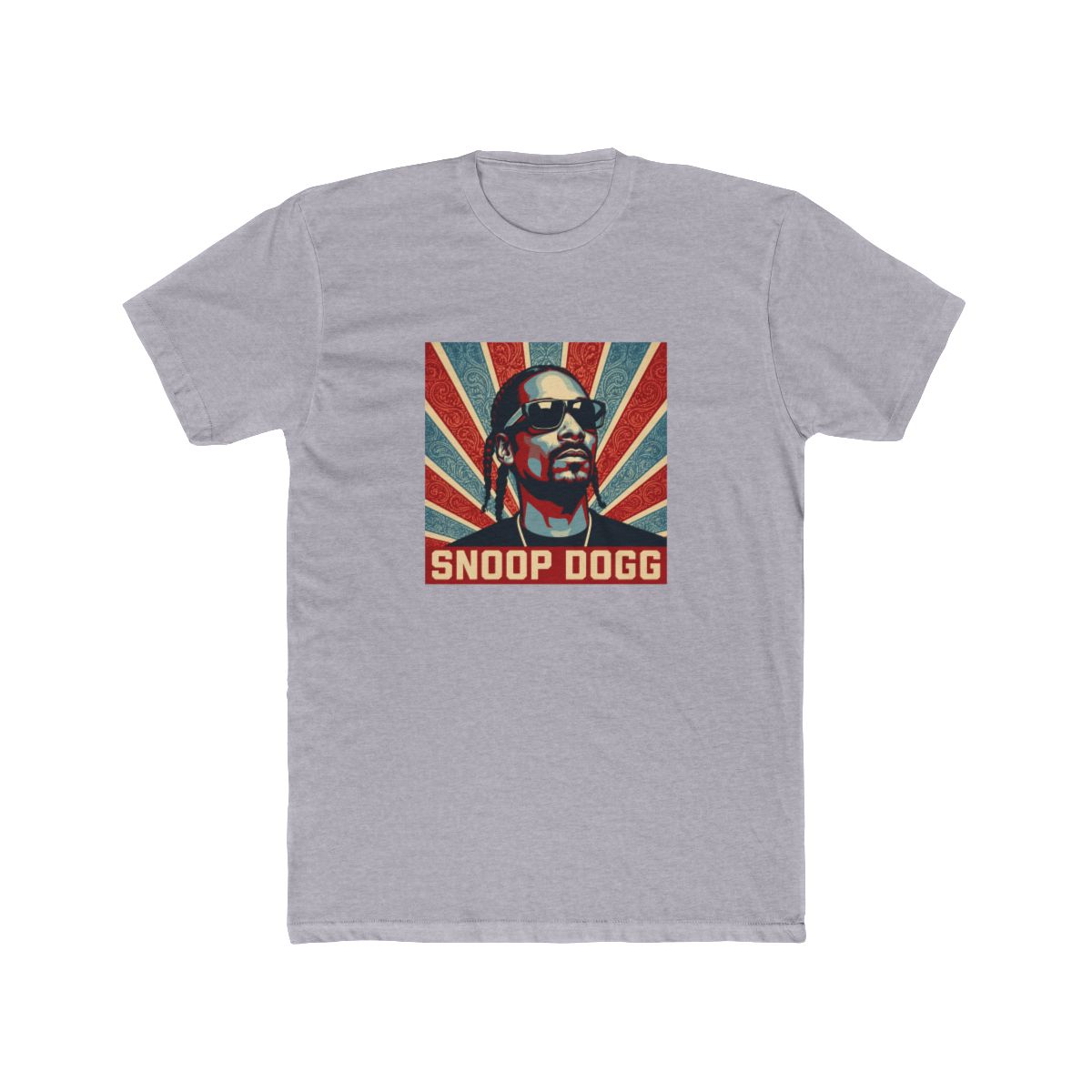 Retro Hip Hop Poster Art T-Shirt | Vintage Street Style Nostalgia Design - alternate angle 3, merchandise