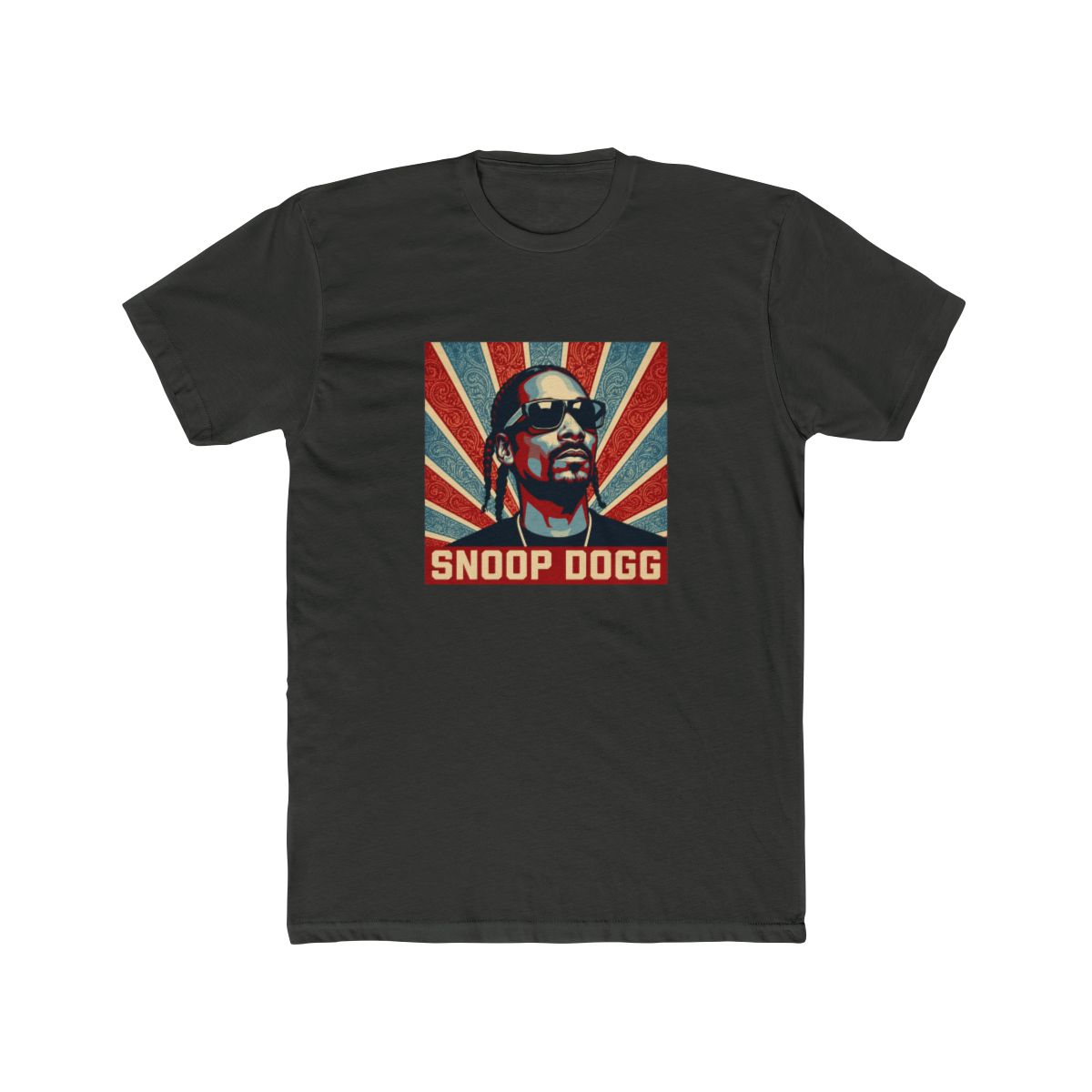 Retro Hip Hop Poster Art T-Shirt | Vintage Street Style Nostalgia Design - alternate angle 5, merchandise
