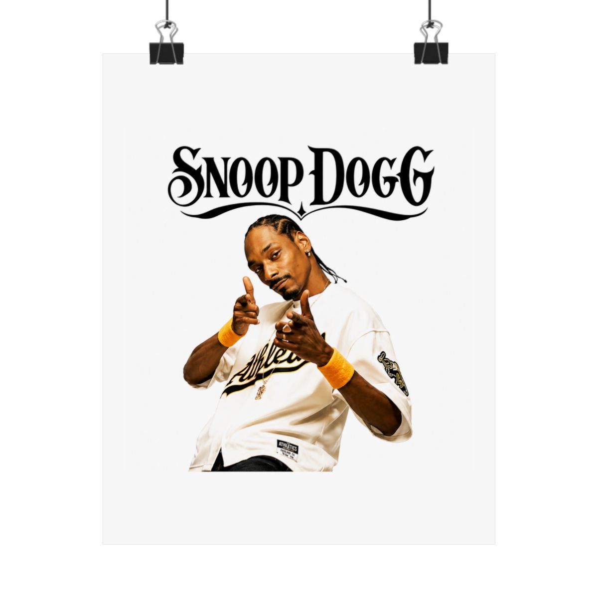 Hip-Hop Boss Energy Poster | Cool Confidence Wall Art Print - alternate angle 5, merchandise