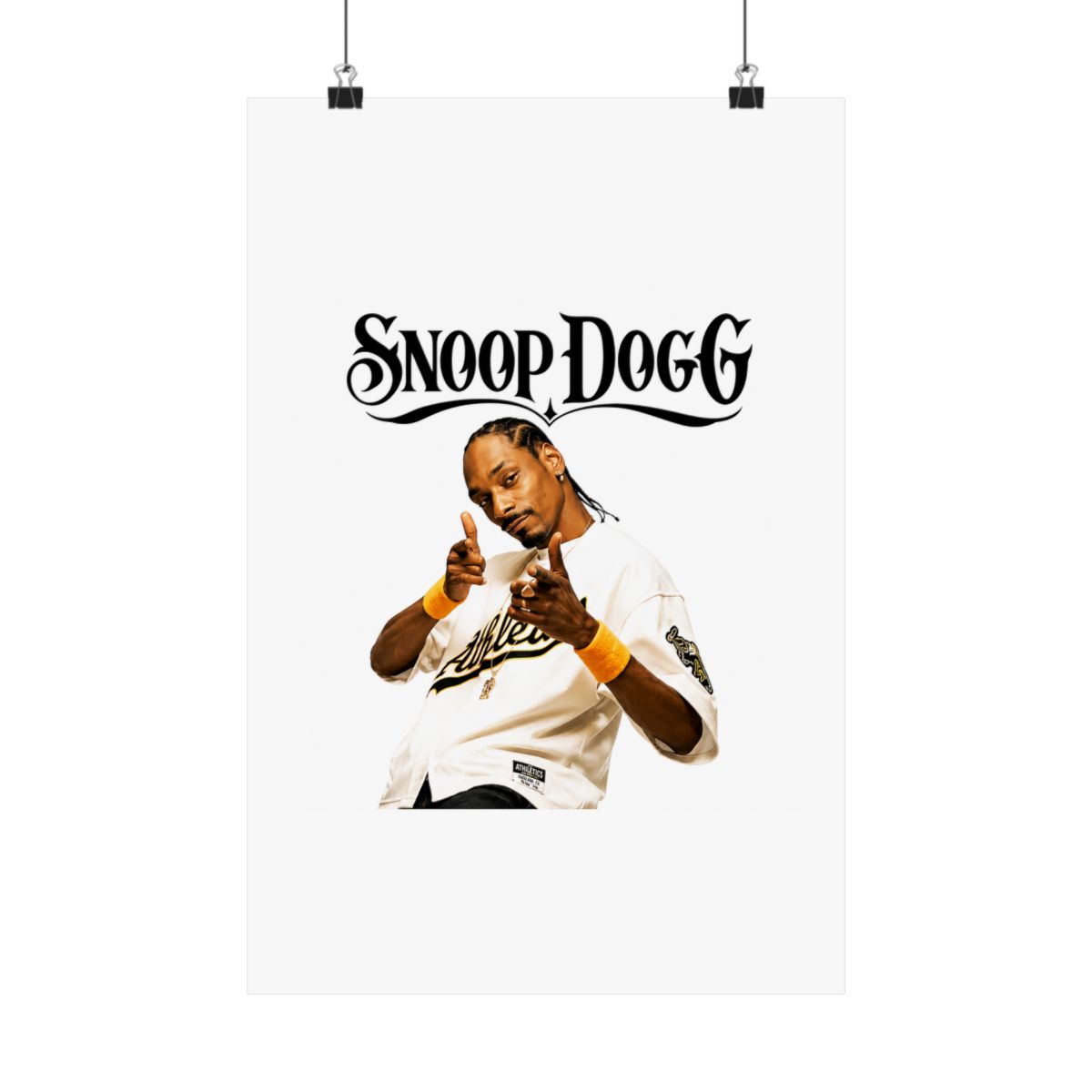 Hip-Hop Boss Energy Poster | Cool Confidence Wall Art Print - alternate angle 1, merchandise