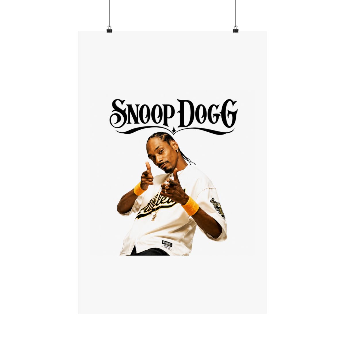 Hip-Hop Boss Energy Poster | Cool Confidence Wall Art Print - alternate angle 3, merchandise