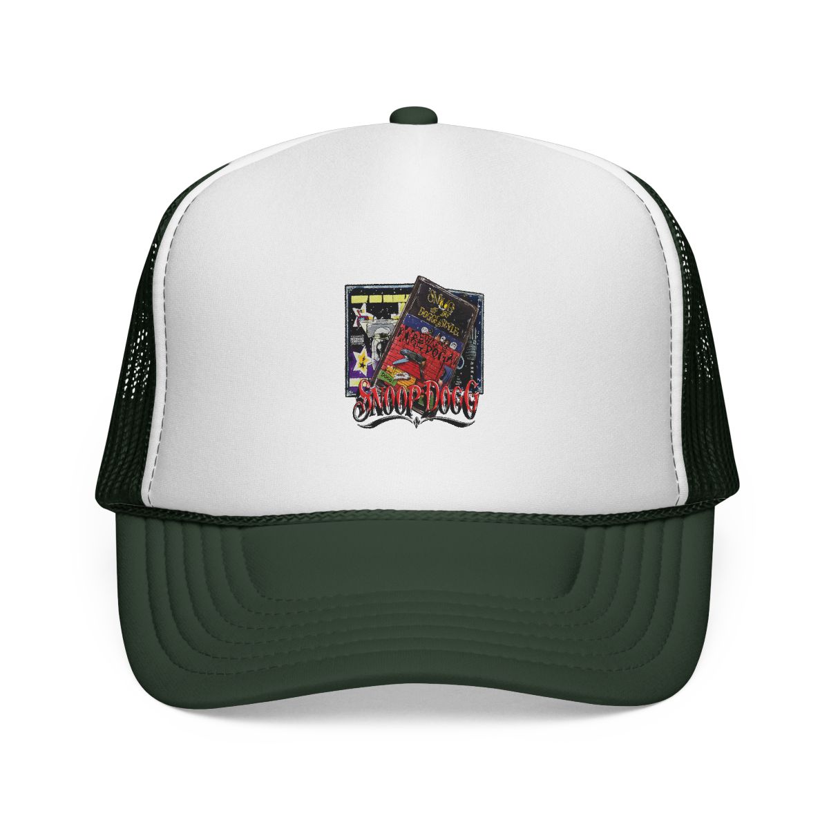 Snoop dogg cassette tape vintage look trucker hat - alternate angle 3, merchandise