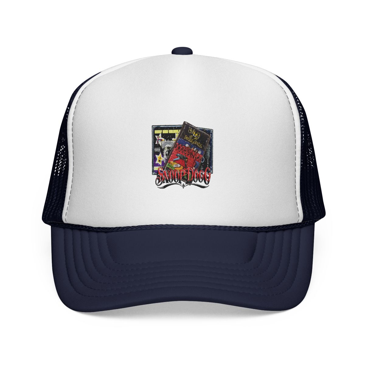Snoop dogg cassette tape vintage look trucker hat - alternate angle 4, merchandise