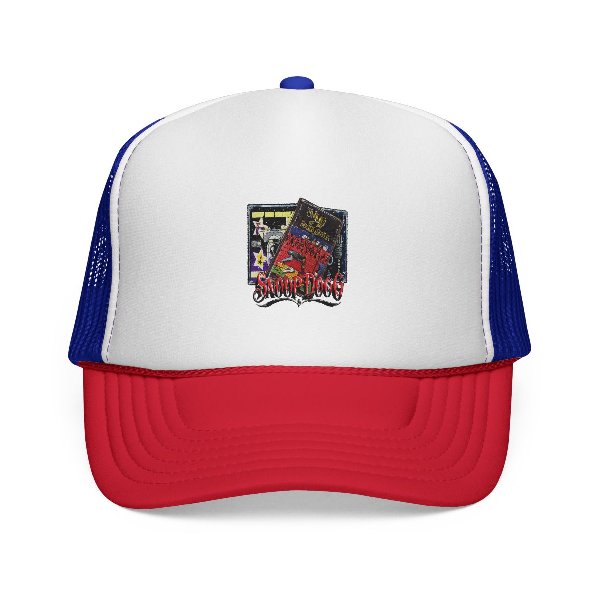 Snoop dogg cassette tape vintage look trucker hat - alternate angle 5, merchandise