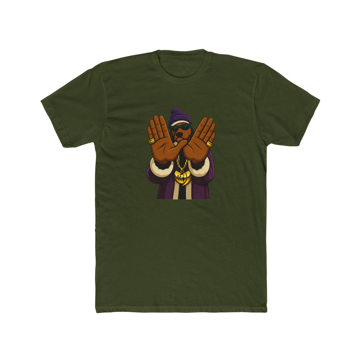 Snoopy's x Ghostface Killah Collaboration Tee - alternate angle 4, merchandise