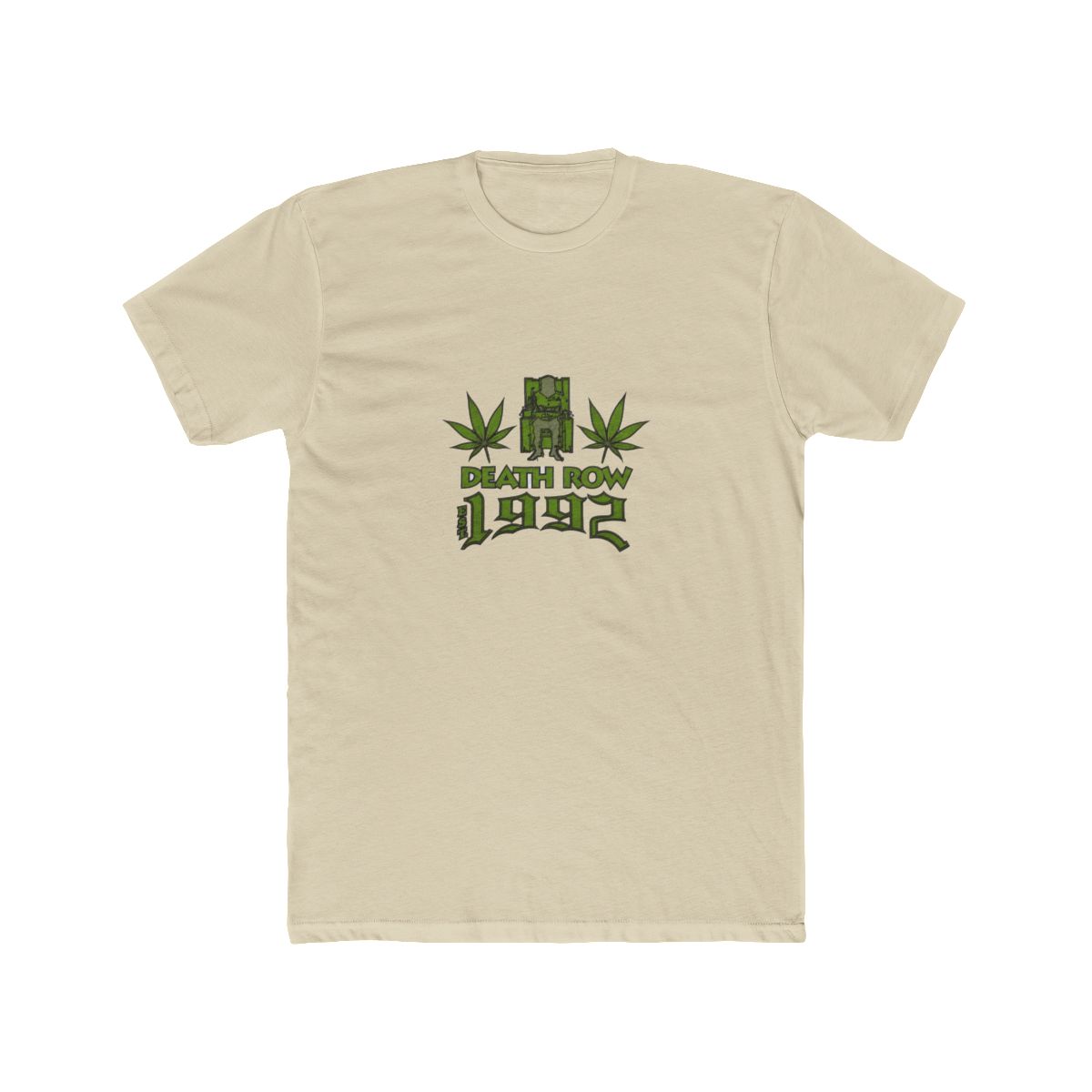 Death Row 420 Black Tee - alternate angle 4, merchandise