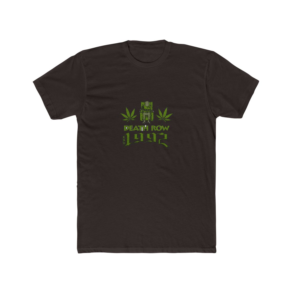 Death Row 420 Black Tee - alternate angle 5, merchandise
