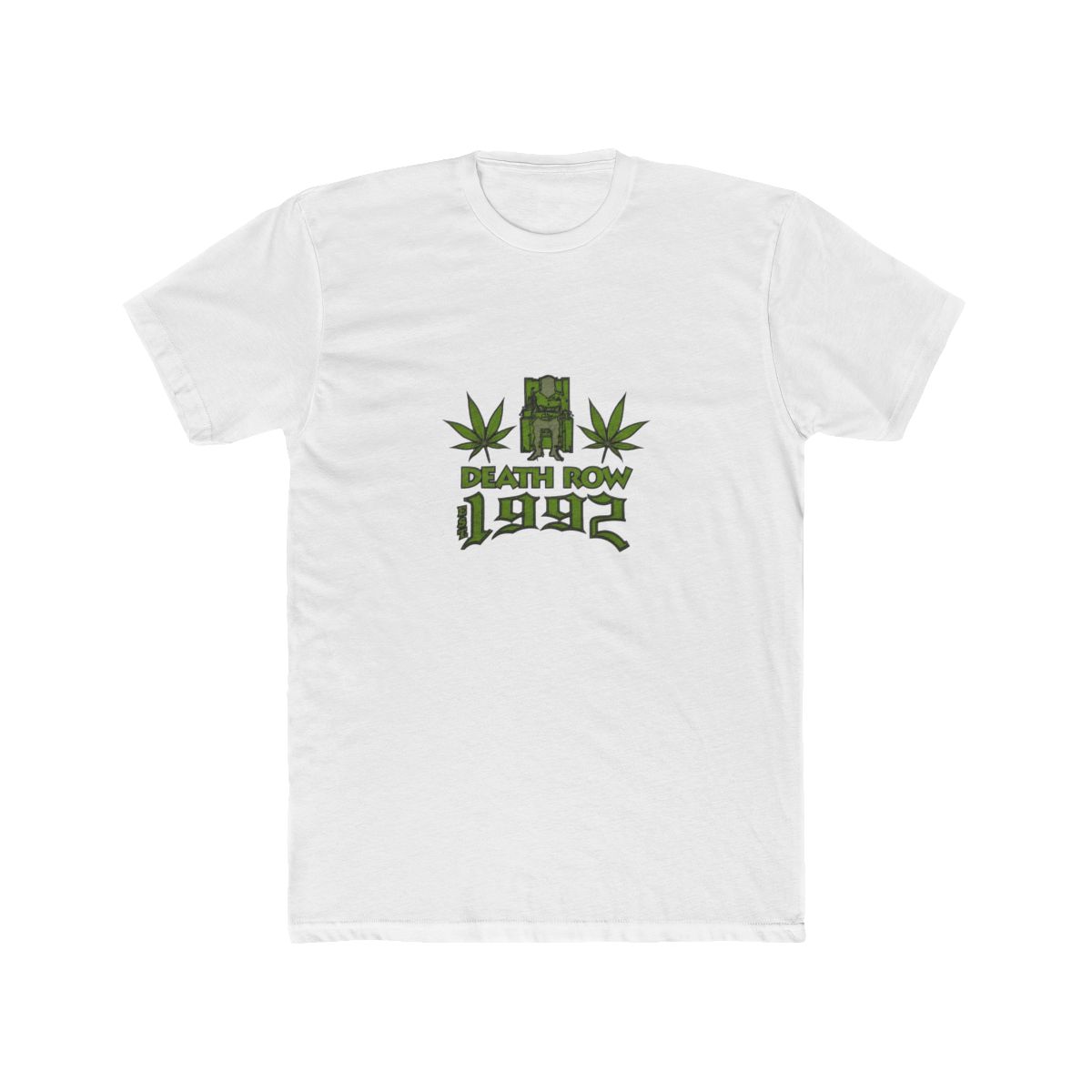 Death Row 420 Black Tee - alternate angle 3, merchandise