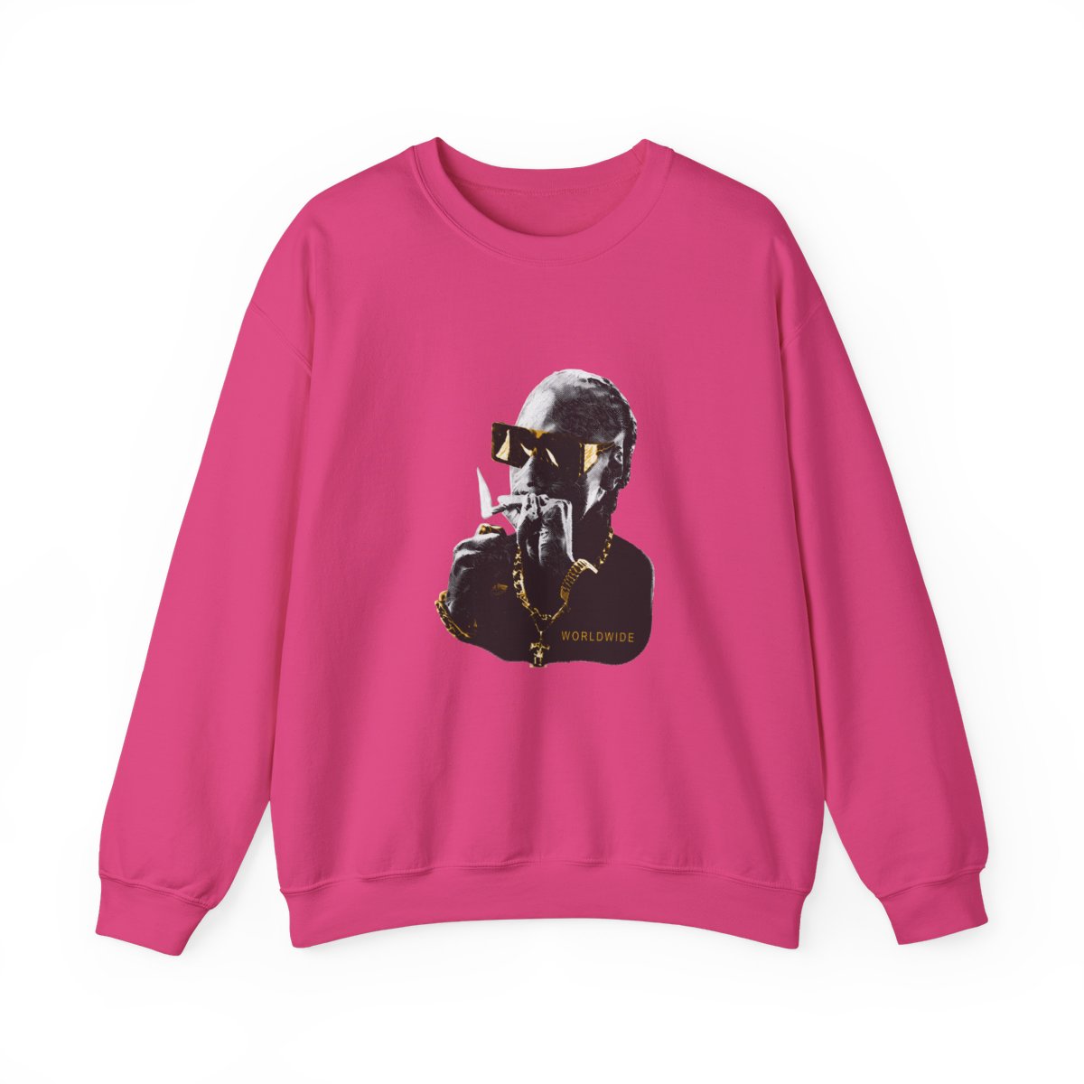 Black Snoop Crewneck (Black) - alternate angle 2, merchandise