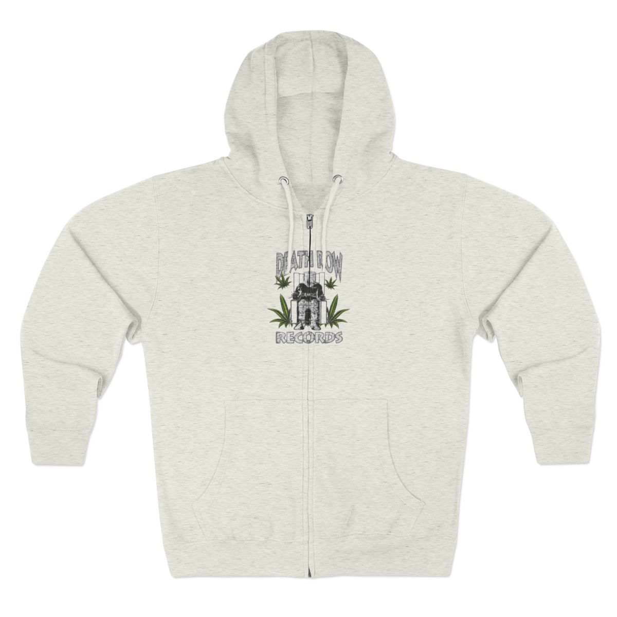 Death Row 420 Zip Hoodie - alternate angle 4, merchandise