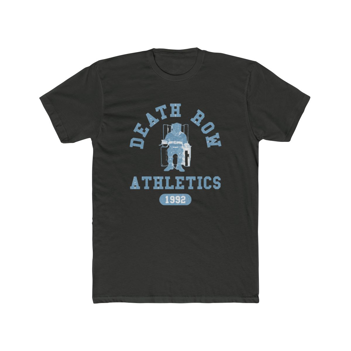 Death Row Athletics Tee Navy - alternate angle 2, merchandise
