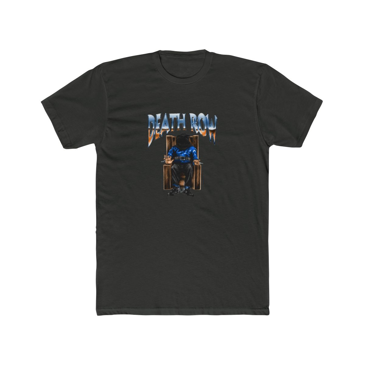 Death Row Logo Airbrush Tee - alternate angle 5, merchandise