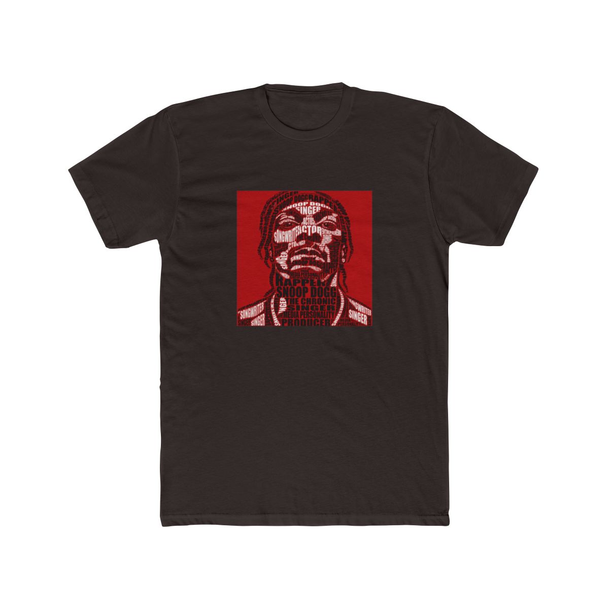 Calligram Hip Hop Legend T-Shirt - West Coast Rap Art Design - alternate angle 4, merchandise
