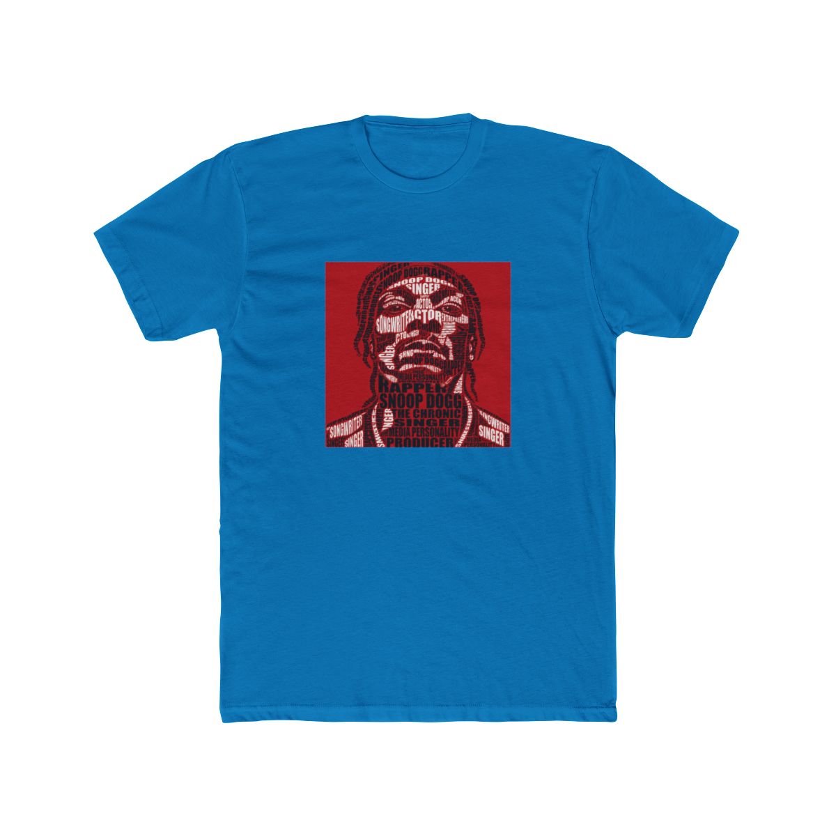 Calligram Hip Hop Legend T-Shirt - West Coast Rap Art Design - alternate angle 2, merchandise
