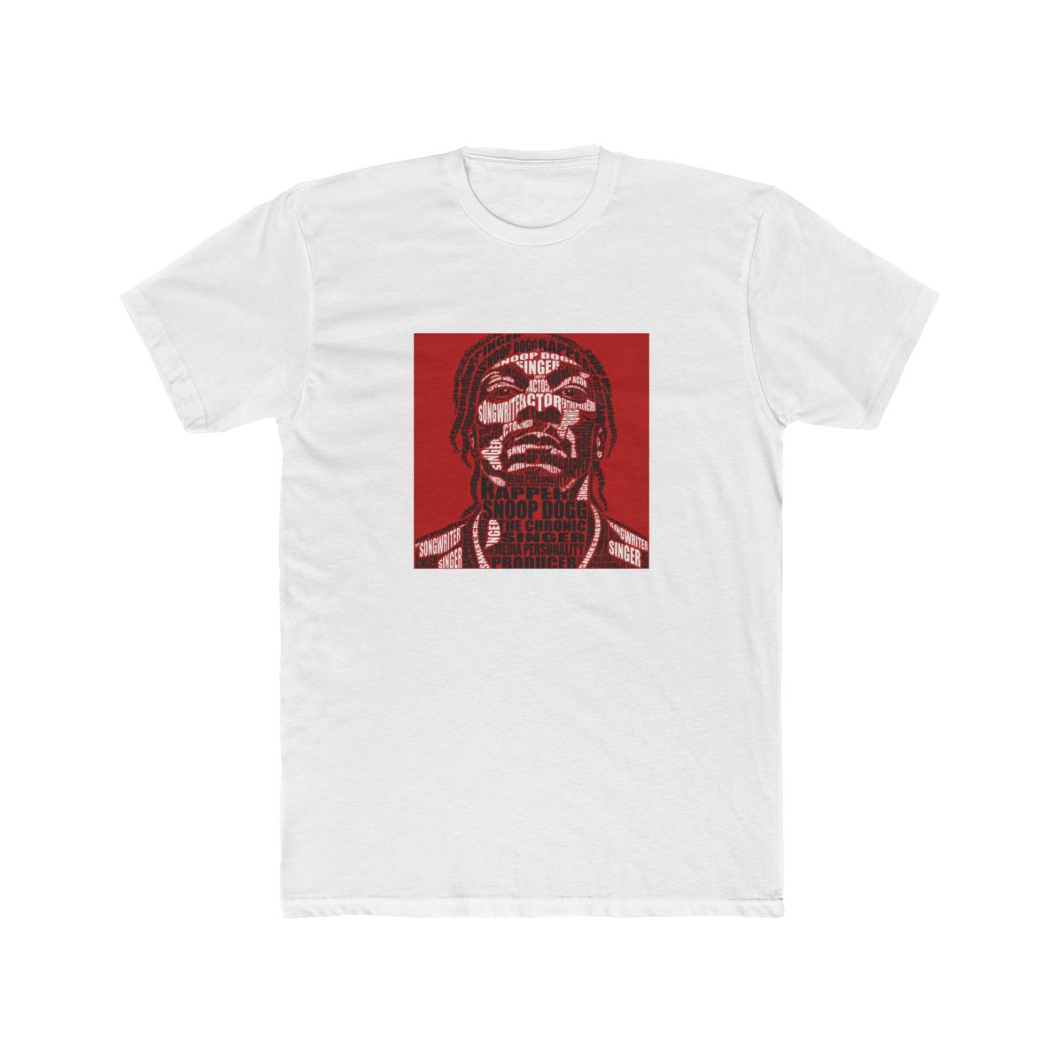 Calligram Hip Hop Legend T-Shirt - West Coast Rap Art Design - alternate angle 5, merchandise