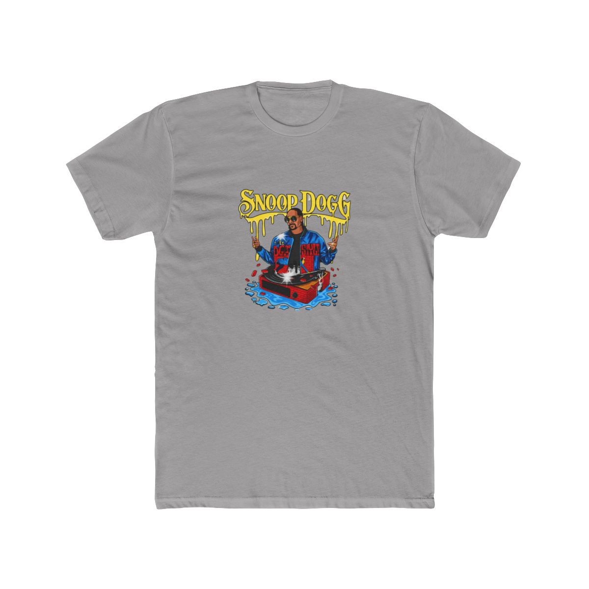 Bold Drip Logo Graphic T-Shirt | Streetwear Hip-Hop Style Tee