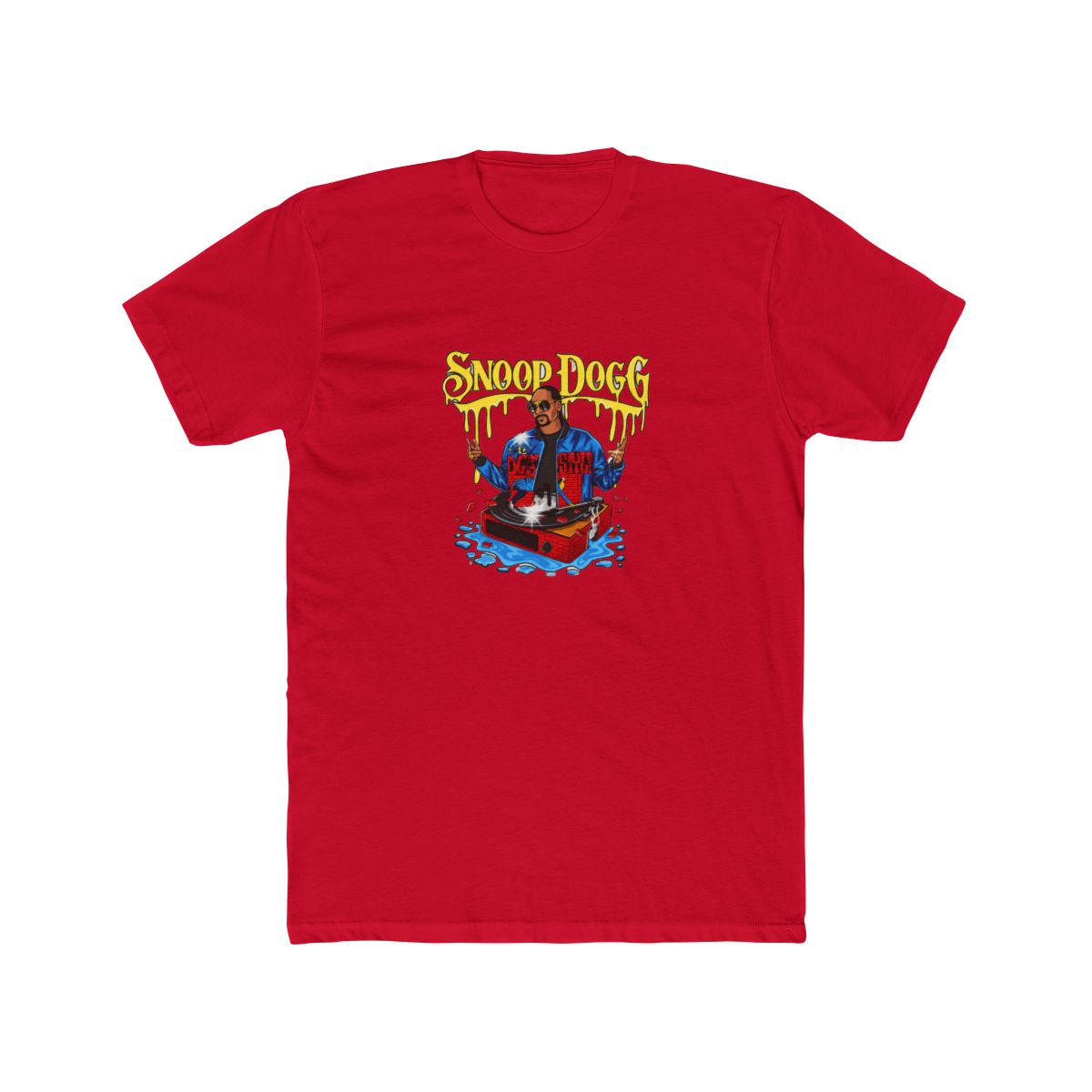Bold Drip Logo Graphic T-Shirt | Streetwear Hip-Hop Style Tee - alternate angle 4, merchandise