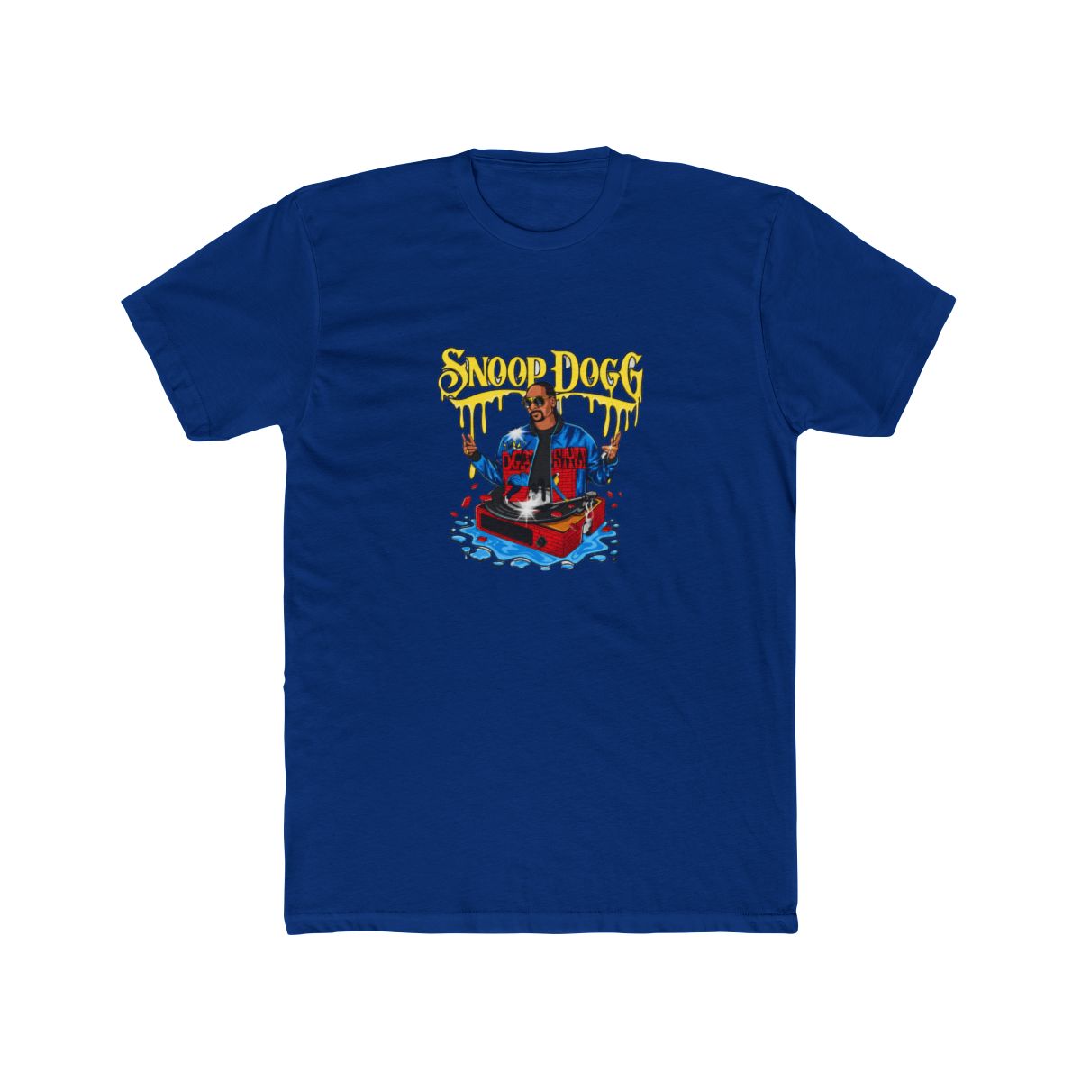 Bold Drip Logo Graphic T-Shirt | Streetwear Hip-Hop Style Tee - alternate angle 3, merchandise
