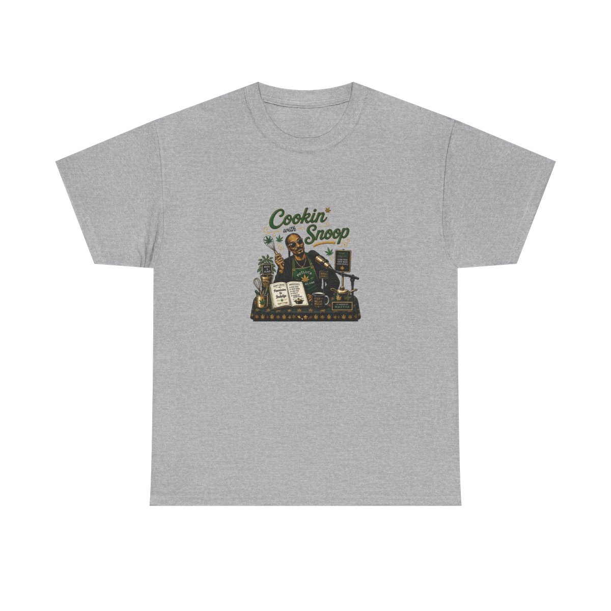 Snoop Dogg "Martha & Snoop" Unisex Tee - alternate angle 3, merchandise