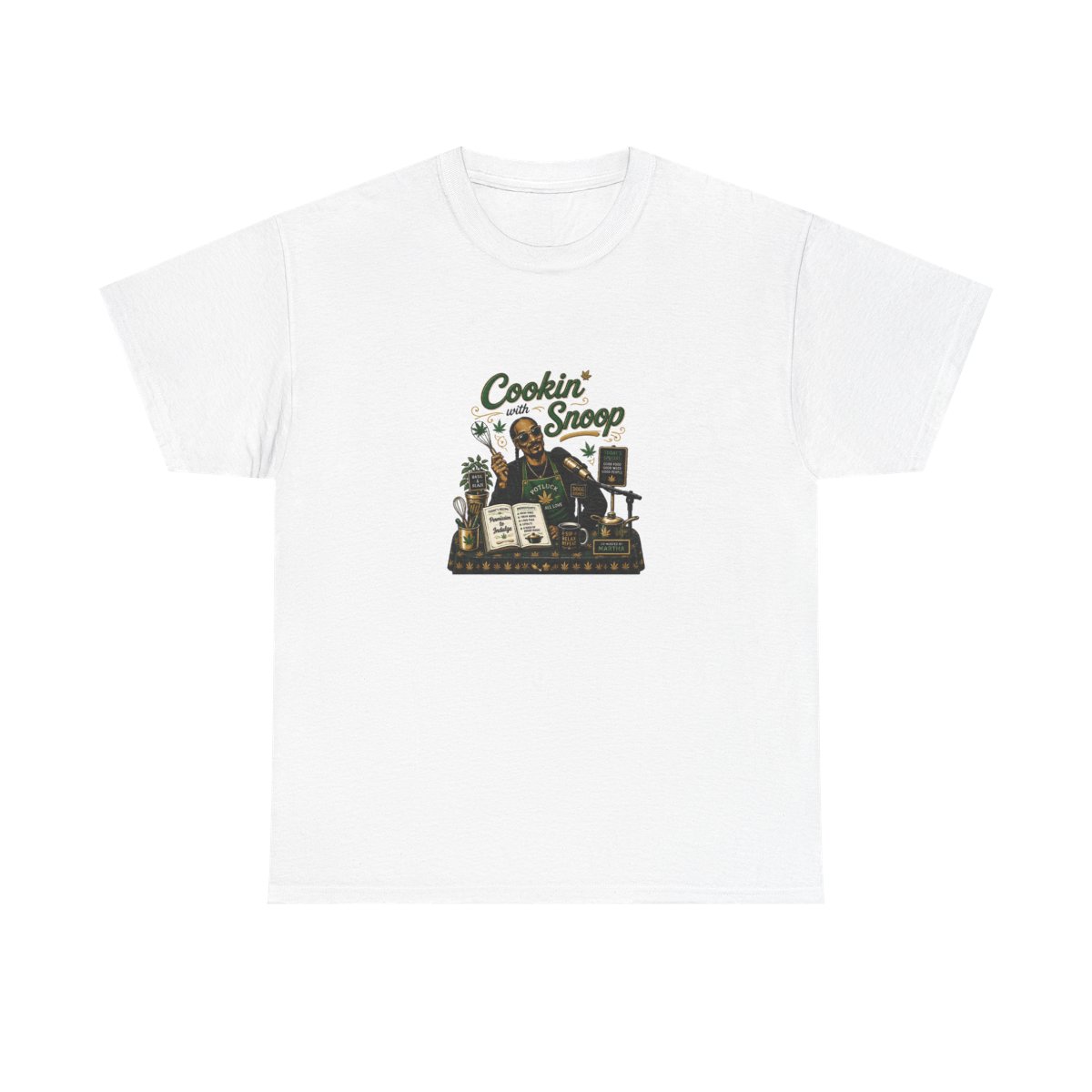 Snoop Dogg "Martha & Snoop" Unisex Tee - alternate angle 2, merchandise