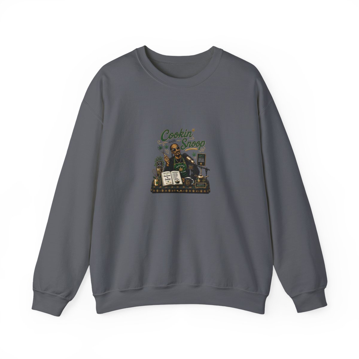 Snoop Dogg "Martha & Snoop" Crewneck - alternate angle 5, merchandise