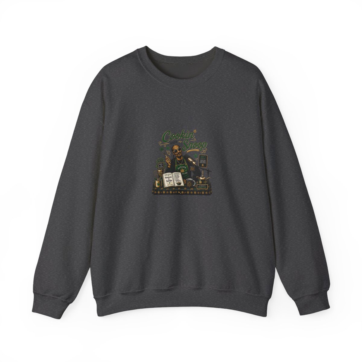 Snoop Dogg "Martha & Snoop" Crewneck - alternate angle 4, merchandise