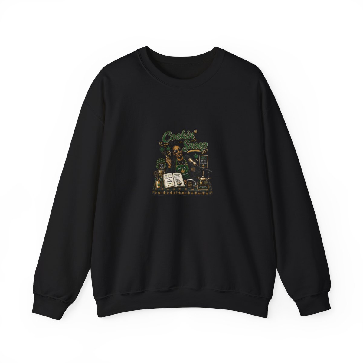 Snoop Dogg "Martha & Snoop" Crewneck - alternate angle 3, merchandise